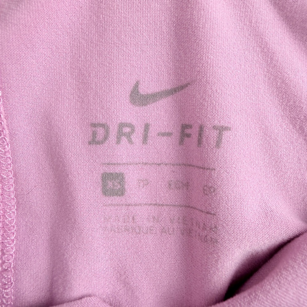 Nike Dri-FIT Pink Racerback Tank Top Women's XS Training Running Yoga Gym Active - Picture 3 of 9